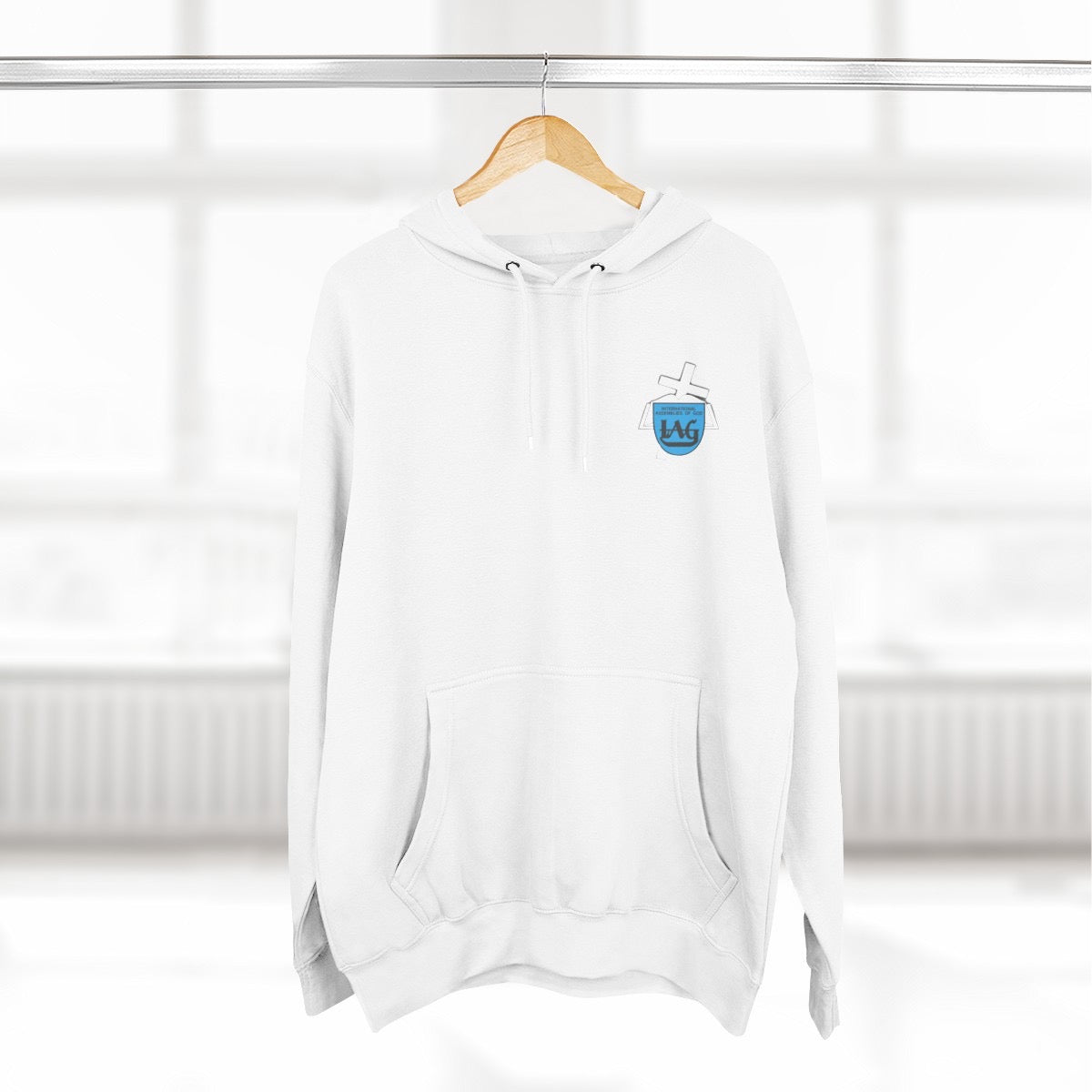 IAG Unisex Drie Paneel Fleece Hoodie