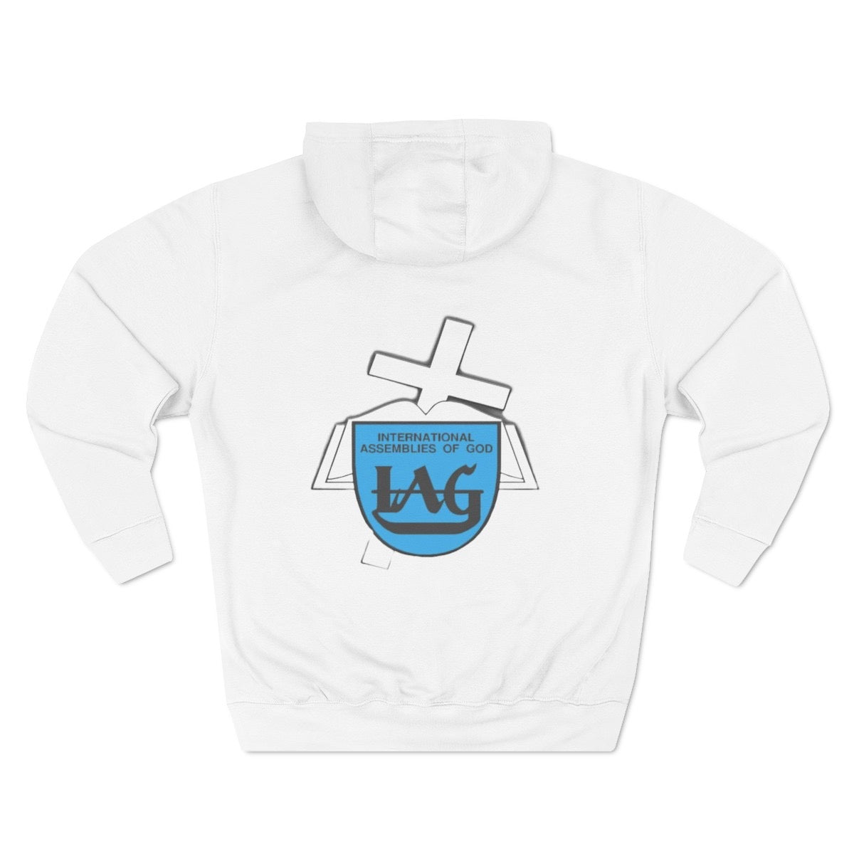IAG Unisex Drie Paneel Fleece Hoodie