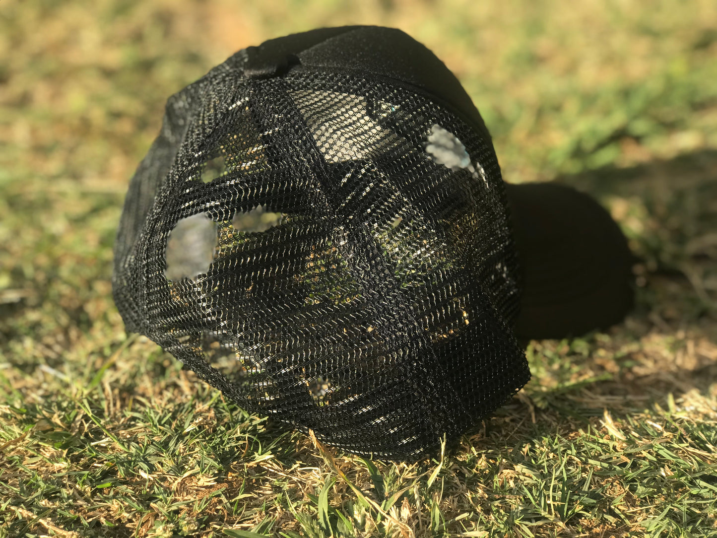 IAG Unisex Net Cap - Black